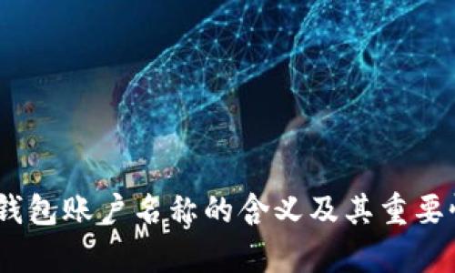 USDT钱包账户名称的含义及其重要性解析