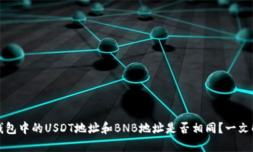 TP钱包中的USDT地址和BNB地址是否相同？一文解答