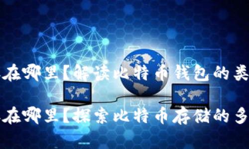 比特币钱包存在哪里？解读比特币钱包的类型与使用场景

比特币钱包存在哪里？探索比特币存储的多种选择